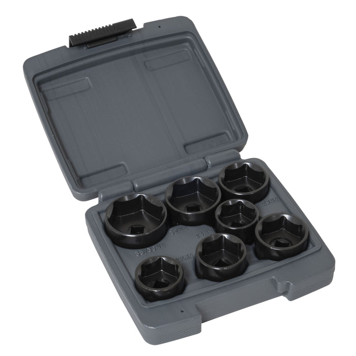 LISLE SPECIALTY TOOLS 7Pc Low Pro Filter Socket S