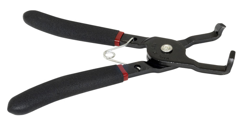 LISLE Push Pin Pliers 42070 80° Angled Tip with Spring Action for Wheel-Well Access
