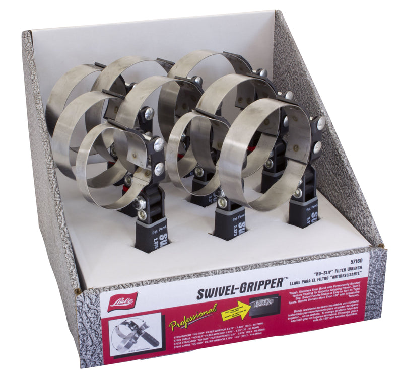 Swivel Gripper 9-Pack - Part 57160 - Nine No-Slip Filter Wrenches