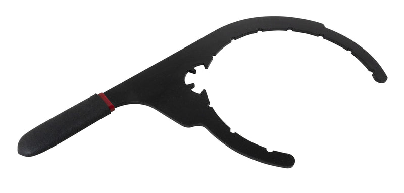 LISLE 8" Diesel Filter Wrench 61130 Half-Moon Design with Four-Tooth Vent Cap