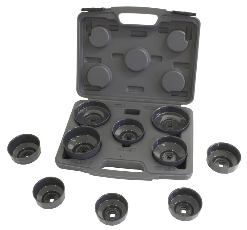LISLE 10Pc Hd End Cap Filter Wrench 61450 3/8in