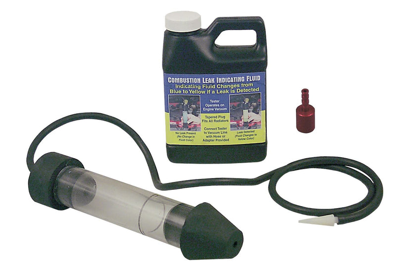 LISLE Combustion Leak Detector 75500 Fluid Changes Blue to Yellow for Radiator Leak Detection