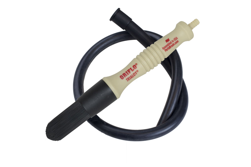LISLE Oriflo Flo‑Thru Brush 89530 with 28" Buna N Tube – Continuous Solvent Flow for Parts Washers