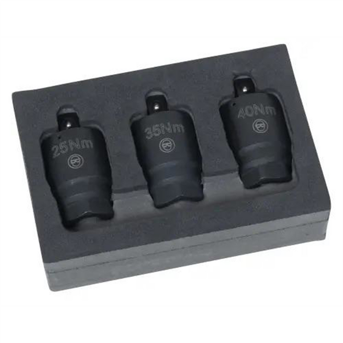 LISLE SPECIALTY TOOLS Torque Adapter Set, 3 pc.