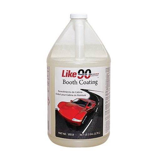 Clear Washable 10018 Booth Coating 1 gal Light Amber