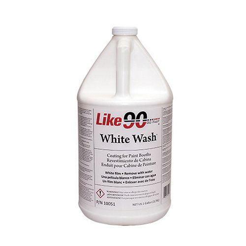 Like90 White Wash Washable Booth Coating 10051 1 gal White - 535 sq-ft/gal