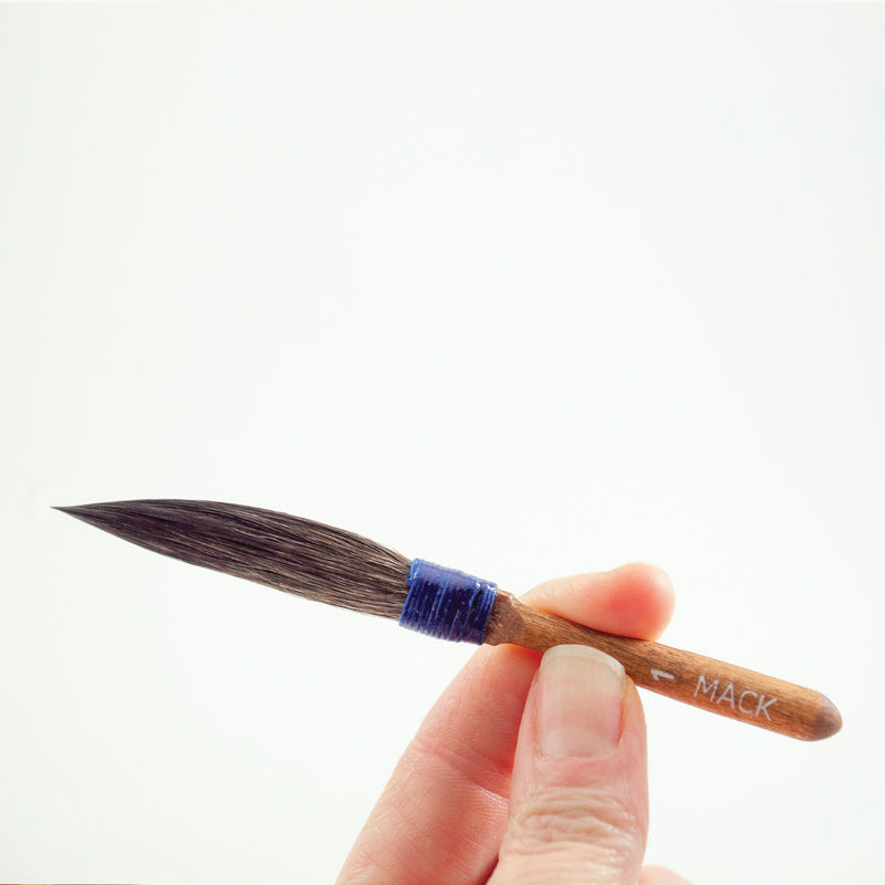 Mack Brushes MACK 10-1 10 Series Squirrel Hair Sword Pinstriping Brush, #1 Brush — view 2
