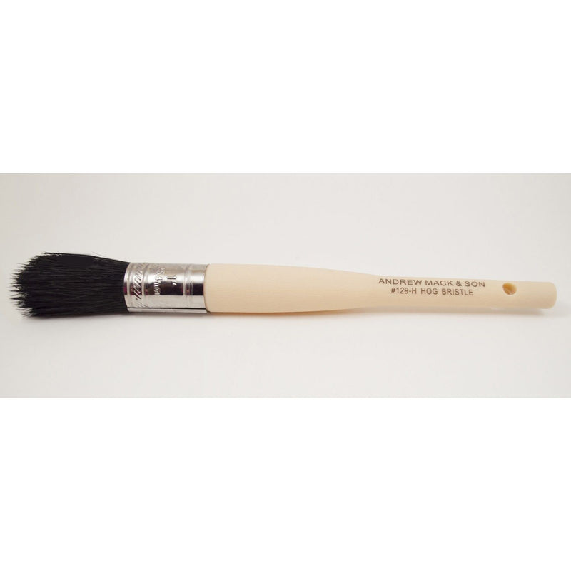 129H Heavy Duty All Purpose Hog Bristle Brush 10-3/4 in OAL for Spray Gun and Parts