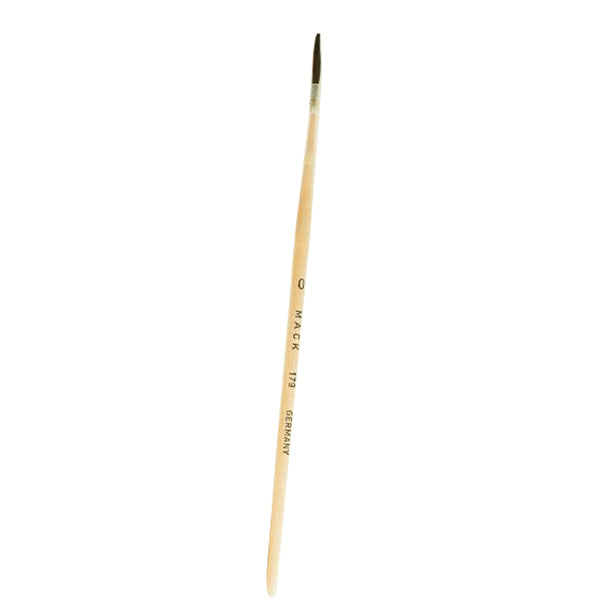 Mack Brushes MACK 179-5 179 Series Kazan Squirrel Hair Lettering Pencil Quill, #5 Brush, 1-1/16 in L