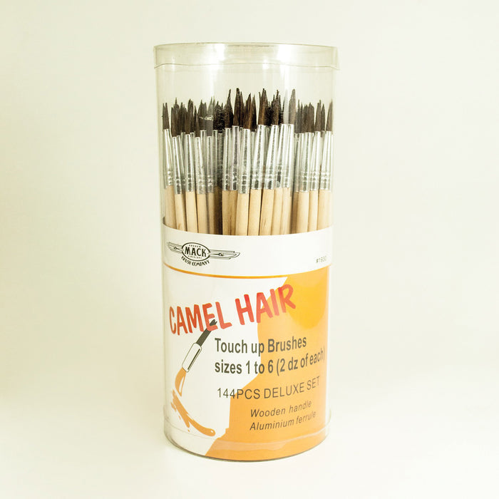 Mack Brushes MACK 1930 Camel Hair Open Stock Watercolor Touch-Up Brush Set, #1, #2, #3, #4, #5, #6 B — view 2