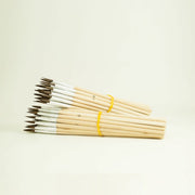 Mack Brushes MACK 1930 Camel Hair Open Stock Watercolor Touch-Up Brush Set, #1, #2, #3, #4, #5, #6 B