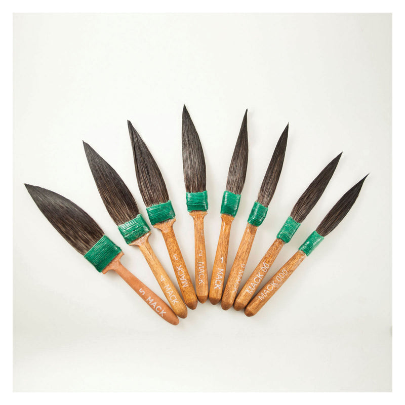 MACK 20-00 20 Series Squirrel Hair Sword Striper Touch-Up Brush, #00 Brush
