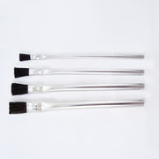 Mack Brushes MACK 7-1 7 Series Acid Brush, #1, 6 in OAL, 3/8 in W, 100% Stiff Horsehair, Tin Handle — view 2