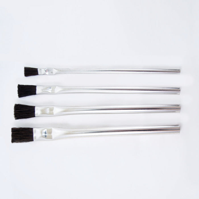 Mack Brushes MACK 7-1 7 Series Acid Brush, #1, 6 in OAL, 3/8 in W, 100% Stiff Horsehair, Tin Handle — view 2