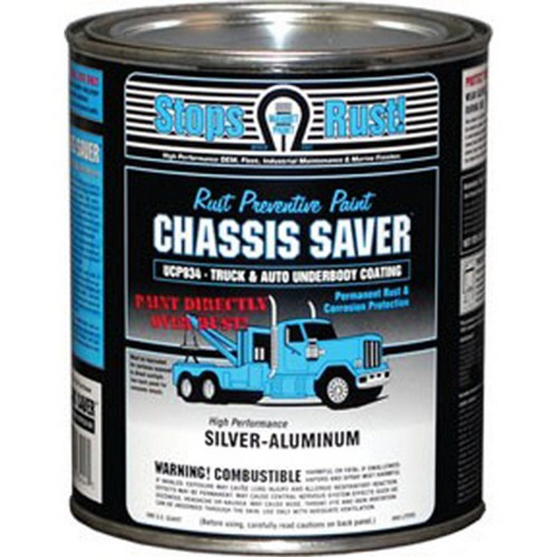Magnet Paints UCP934-4 High Solid Chassis Saver Paint, 1 qt Can, Sliver-Aluminum