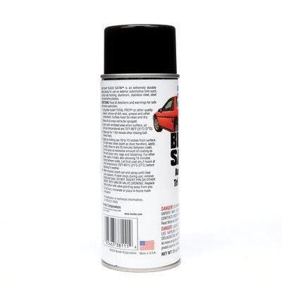 Marhyde Mar-Hyde Black Satin 3811 Smooth Texture Automotive Trim Coating, 12 oz Can, Aerosol, Black — view 2