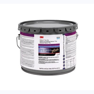 3M 01130 Platinum Plus Premium Body Filler 3 gal Gold Paste Pail
