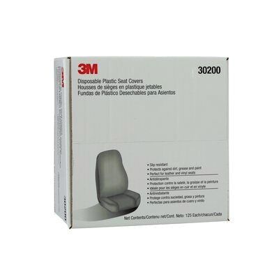 Marson by 3M Marson Kwikee 30200 Disposable Seat Cover, Plastic, Transparent — view 2