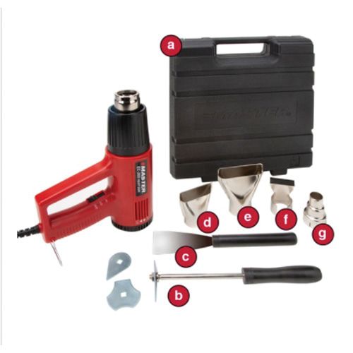 Master Appliance Corp. Ecoheat EC-200K Variable Temperature Heat Gun with Attachments, 1200 W, 1020