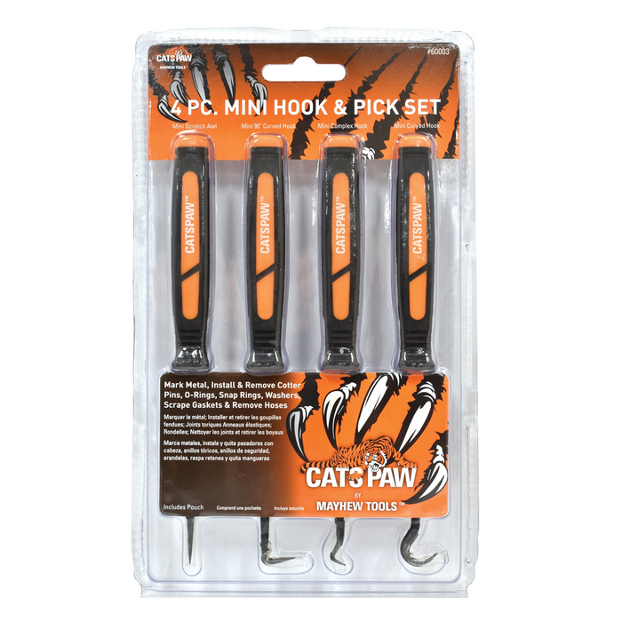 Mayhew Tools Mini Hook & Pick Set Display
