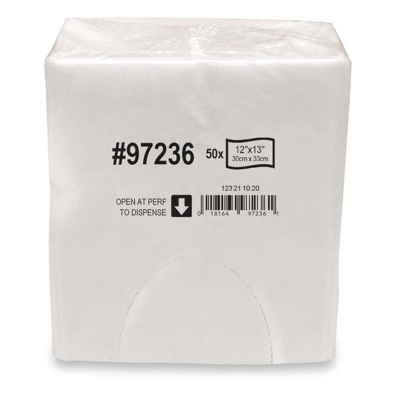 97236 1/4 Fold Wipes, White