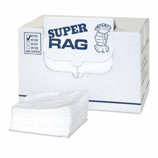 Mercantile Development, Inc. Pro-Series Super Rag 93102 Optimum Performance 1/4 Fold Supreme Towel,