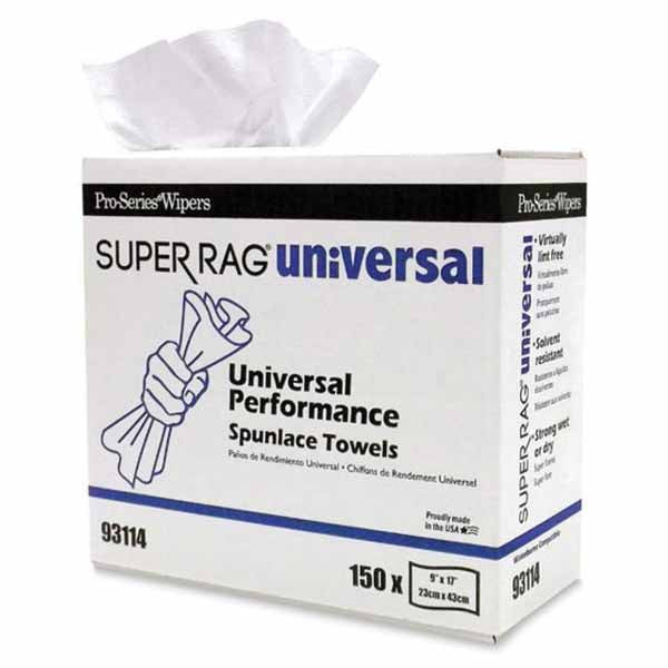 Mercantile Development, Inc. Pro-Series Super Rag 93114 High Performance Supreme Towel, 150, 17 in L