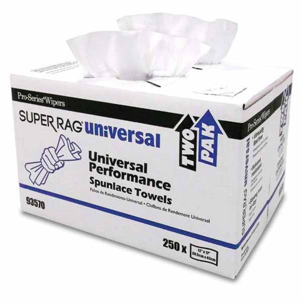Mercantile Development, Inc. Pro-Series Super Rag 93570 High Performance Supreme Towel, 250, 17 in L
