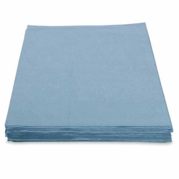 MDI Pro-Series Super Rag 95018 Optimum Performance Flat 12 in x 12 in Blue Spunlace Towel