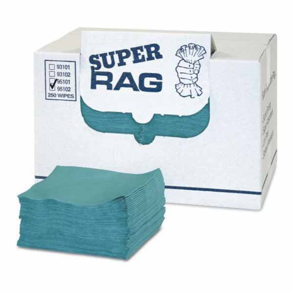 Mercantile Development, Inc. Pro-Series Super Rag 95102 Optimum Performance 1/4 Fold Supreme Towel,