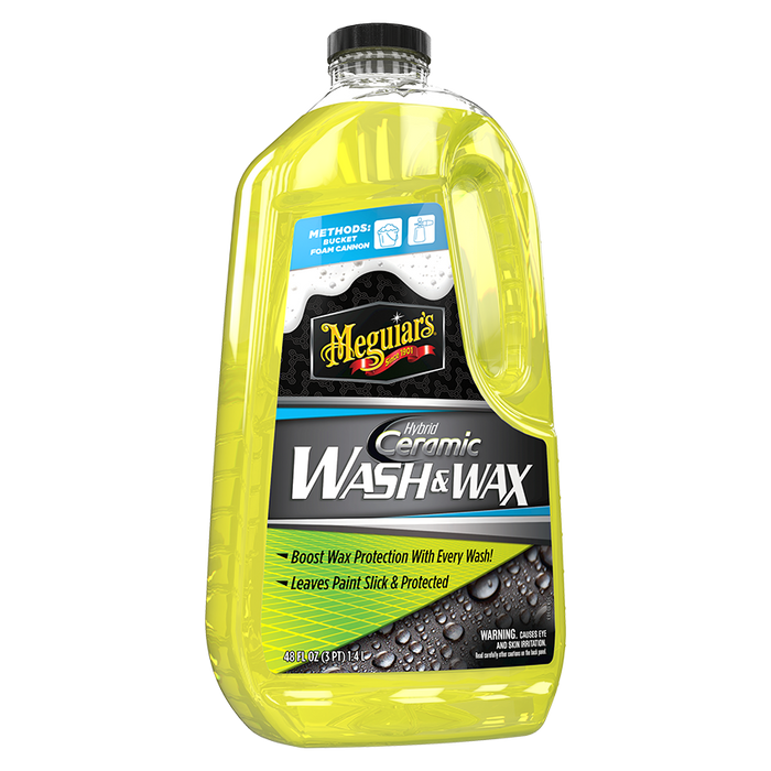 Meguiar's Hybrid Ceramic Wash & Wax, G240748, 48OZ BT, 4/CV