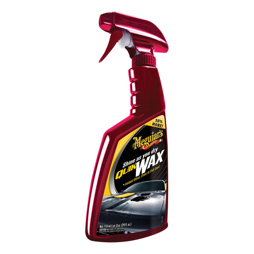 Meguiar's A1624 Quick Wax, 24 oz Spray Bottle, Gloss Shine, Clear, Liquid