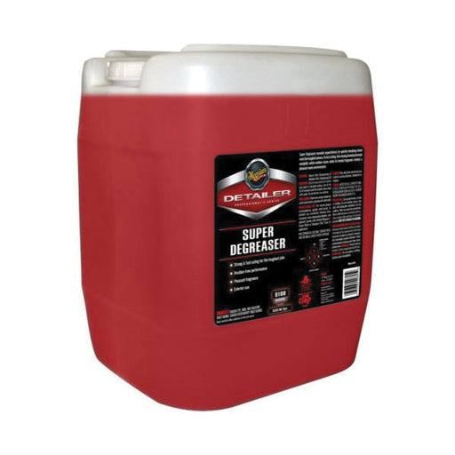 Meguiar's Detailer D10805 Super Degreaser, 5 gal Can, Yellow