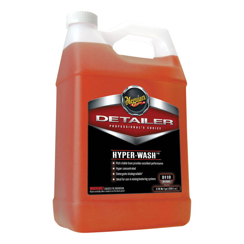 Meguiar's Detailer D11001 Hyper-Wash, 1 gal Can, Bright Orange, Liquid