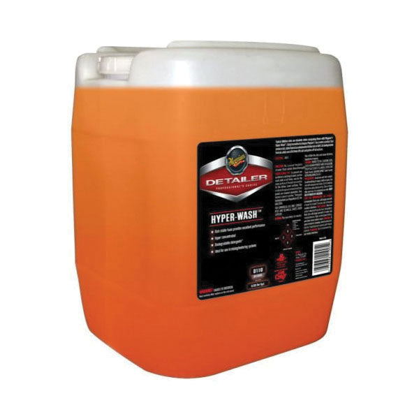 Meguiar's Detailer D11005 Hyper-Wash, 5 gal Pail, Bright Orange, Liquid
