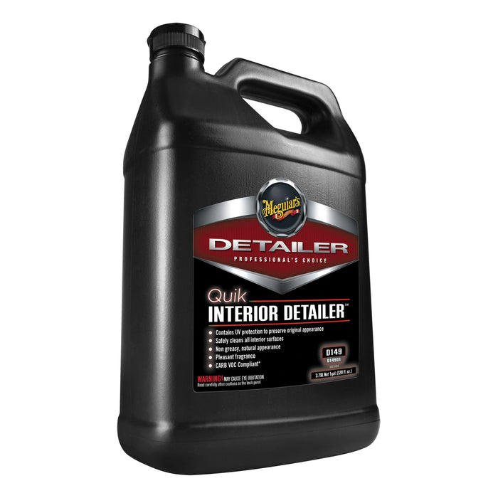 Meguiar's Quik Interior Detailer D14901 1 gal Can, Clear Liquid
