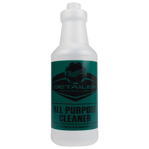Meguiar's Detailer D20101 Pre-Labeled Bottle, 32 oz, Use With: D101 Detailer All Purpose Cleaner