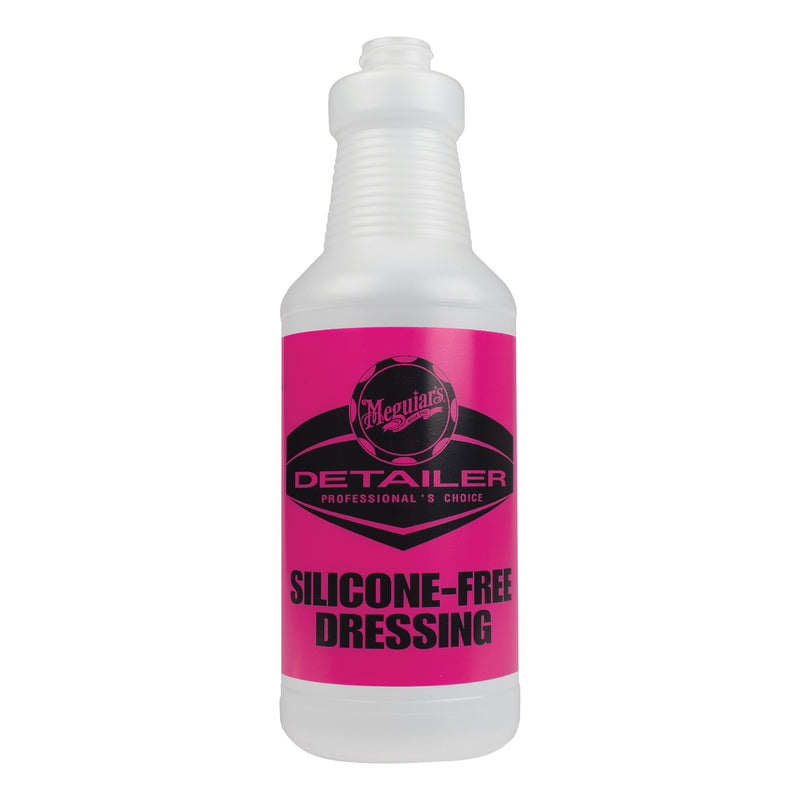 Meguiar's Detailer D20161 Pre-Labeled Bottle, 32 oz, Use With: D161 Detailer Silicone-Free Dressing