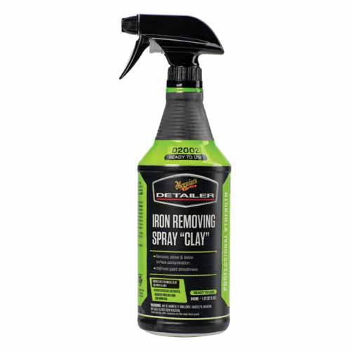 Meguiar's Detailer DRTU200232 Iron Removing Spray Clay, 32 oz