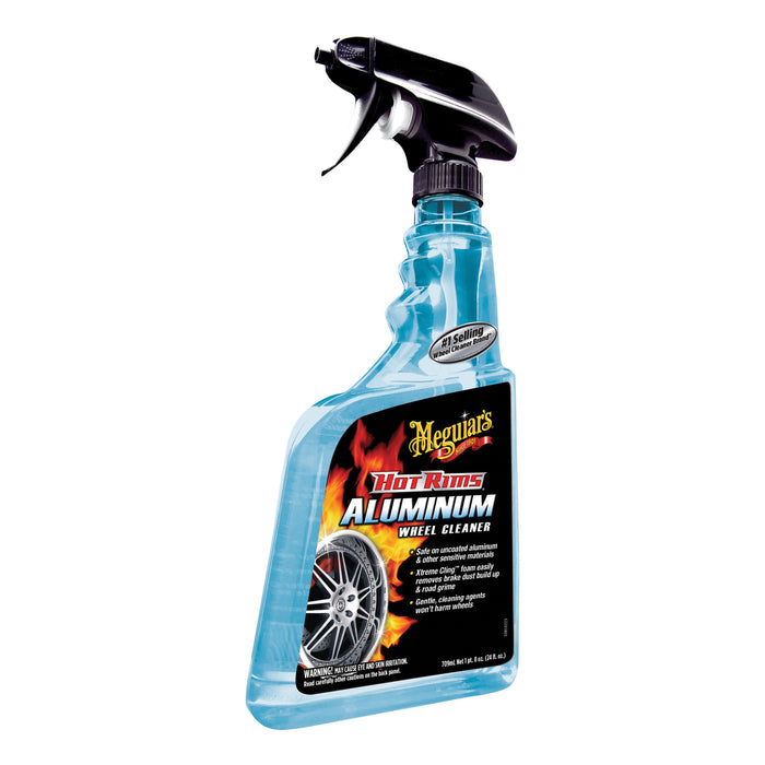 Meguiar's Hot Rims G14324 Aluminum Wheel Cleaner, 24 oz Aerosol Can, Clear, Liquid