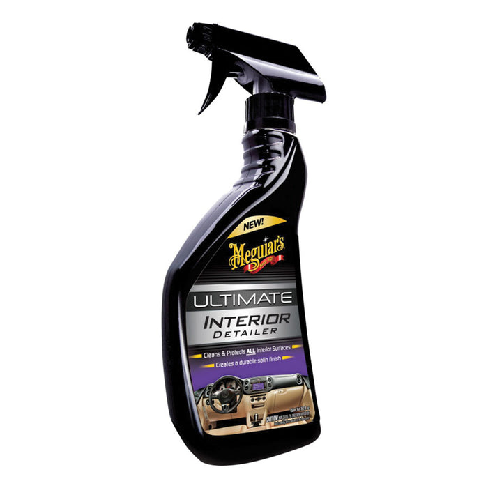 Meguiar's G16216 Ultimate Interior Detailer Spray, 15.2 oz, White To Translucent, Liquid