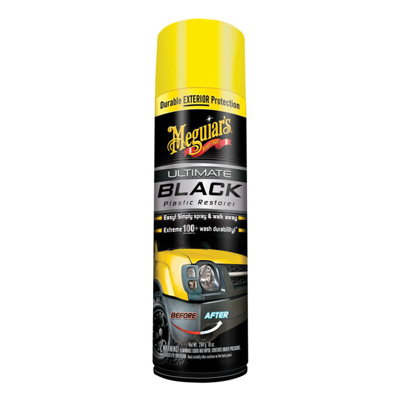 G16910 Ultimate Black Plastic Restorer 10 oz Clear Aerosol Can