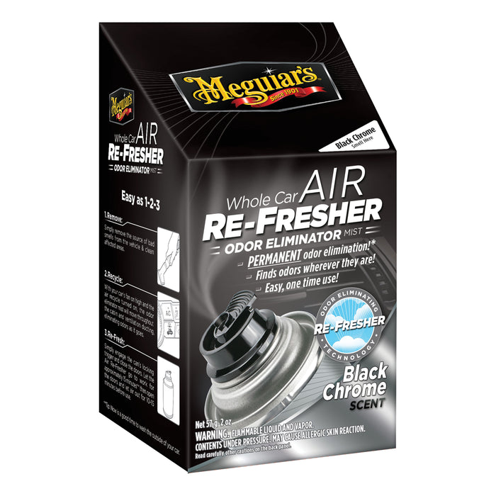 Meguiar's G181302 Whole Car Air Re-Fresher 2 oz Clear Aerosol Can