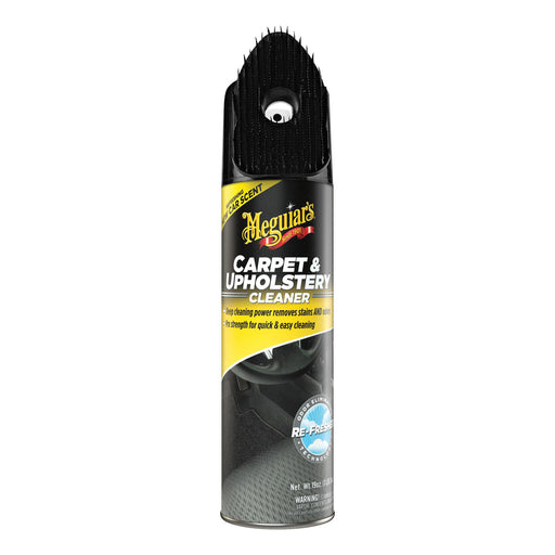 Meguiar's G191419 Carpet and Upholstery Cleaner, 19 oz Bottle, Clear, Liquid