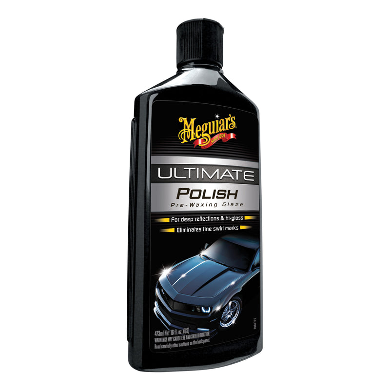 Meguiar's G19216 Ultimate Polish, 16 oz Bottle, High Gloss, Ivory, Liquid