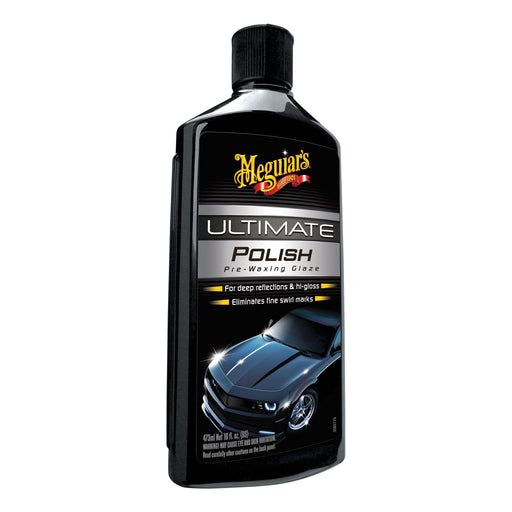 Meguiar's G19216 Ultimate Polish, 16 oz Bottle, High Gloss, Ivory, Liquid