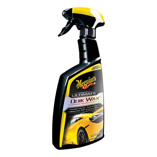 Meguiar's G200924 Ultimate Quik Wax, 24 oz Spray Bottle, Gloss Shine, White, Liquid