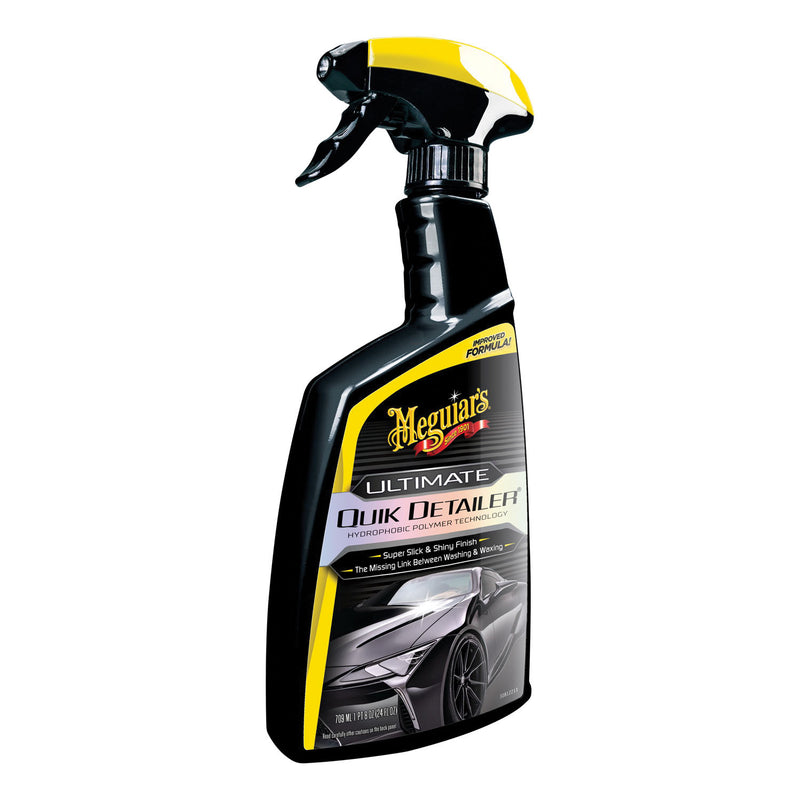 Meguiar's G201024 Ultimate Quik Detailer, 24 oz Spray Bottle, Gloss, Off-White, Liquid