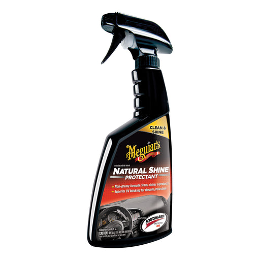 Meguiar's Natural Shine G4116 Protectant Spray, 16 oz Bottle, White, Liquid