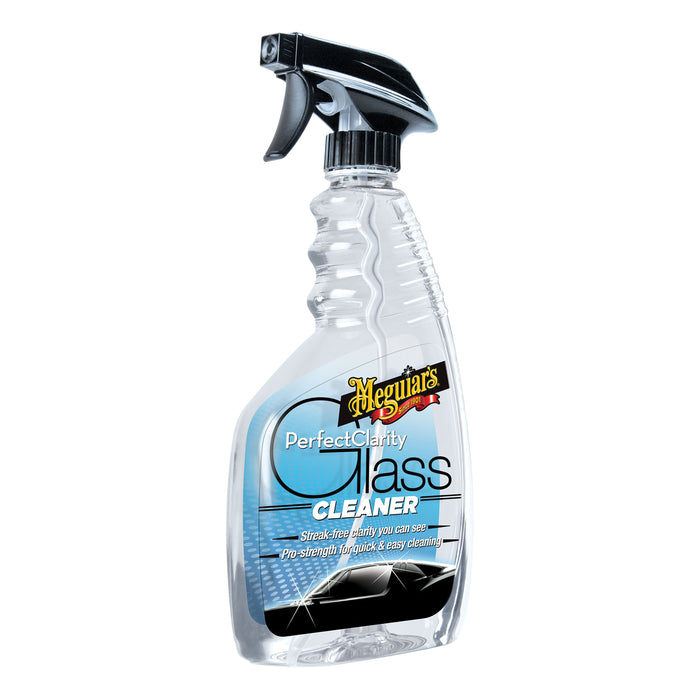 Meguiar's G8224 Glass Cleaner 24 oz Spray Bottle, Clear Formula for Streak-Free Windows